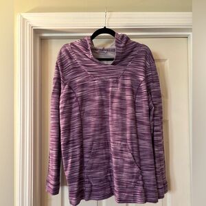 Lightweight purple hoodie